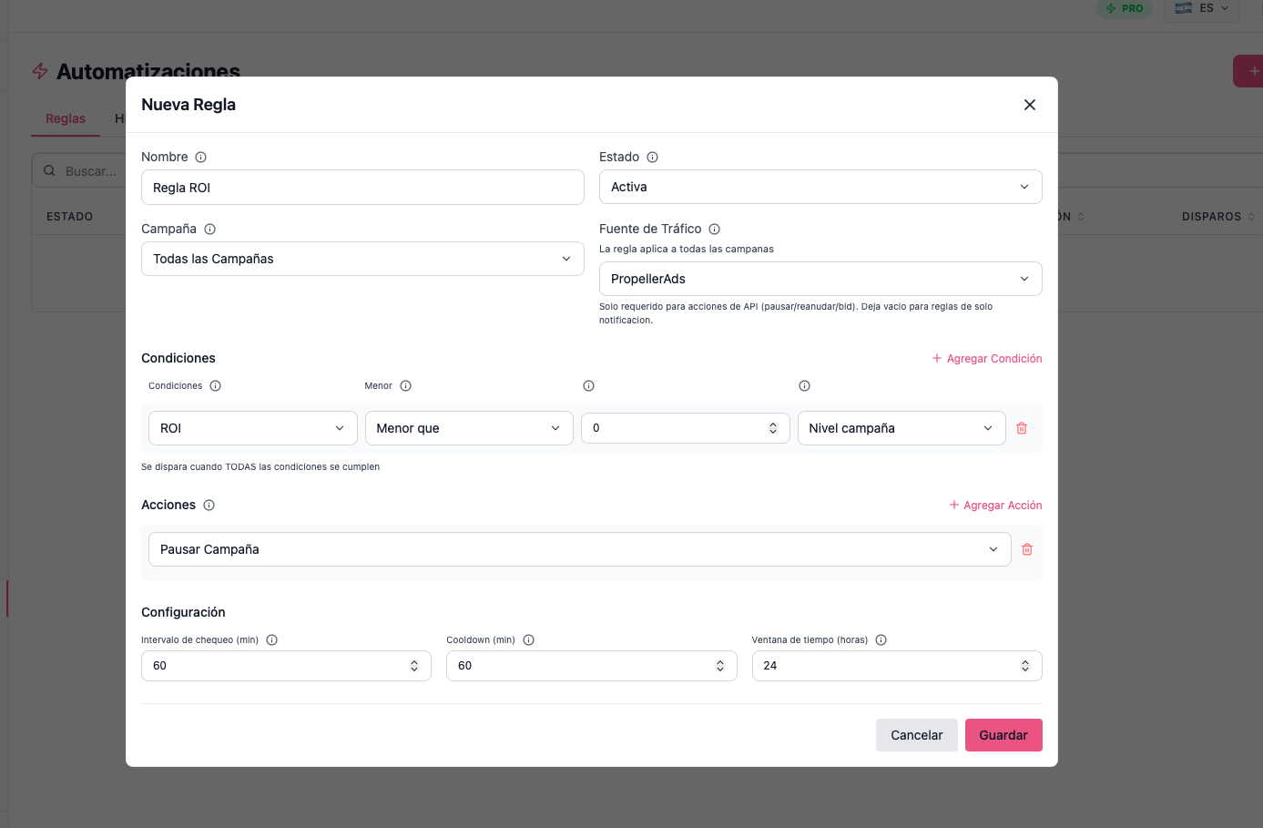 Rule-based automation engine
